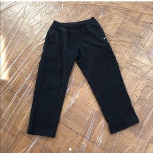 Vintage Nike black cargo sweatpants